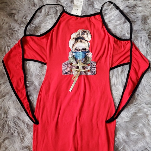 Cute Red dress - Picture 3 of 6